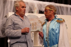 volkstheater lindenberg, inszenierung himmel und hoelle, loewensaal, richard pissors, helmut reithmeier